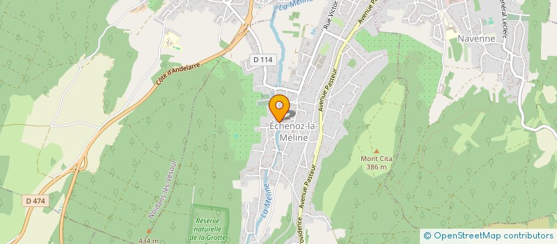 localisation de l'entreprise GCN70  VAIVRE-ET-MONTOILLE