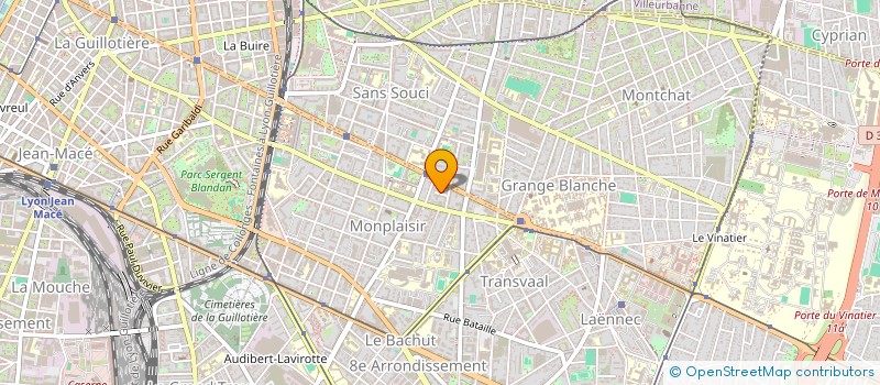 localisation de l'entreprise GCNB  LYON