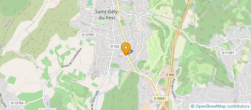 localisation de l'entreprise GCO à MONTPELLIER
