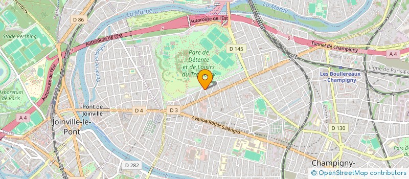 localisation de l'entreprise GCO CONSULTING à CHAMPIGNY-SUR-MARNE