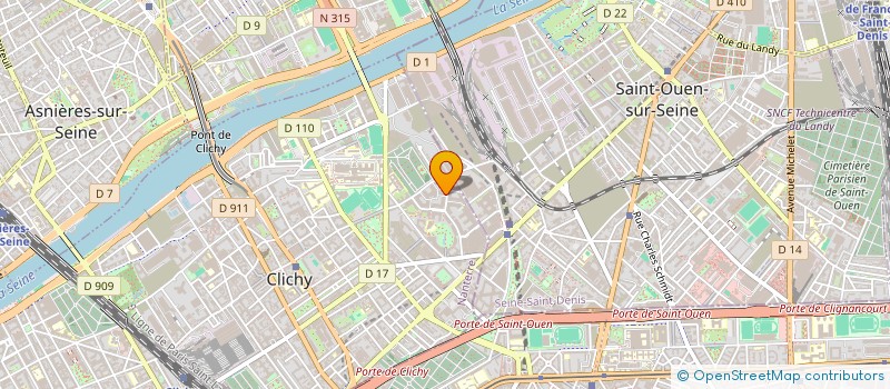 localisation de l'entreprise GCO SECURITE FRANCE à CLICHY