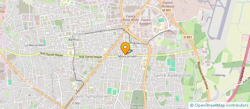 localisation de l'entreprise GCONSEIL  TOURS