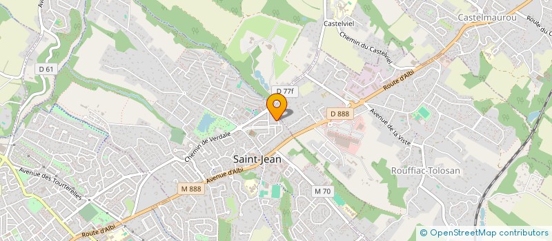 localisation de l'entreprise GCONSEIL à SAINT-JEAN