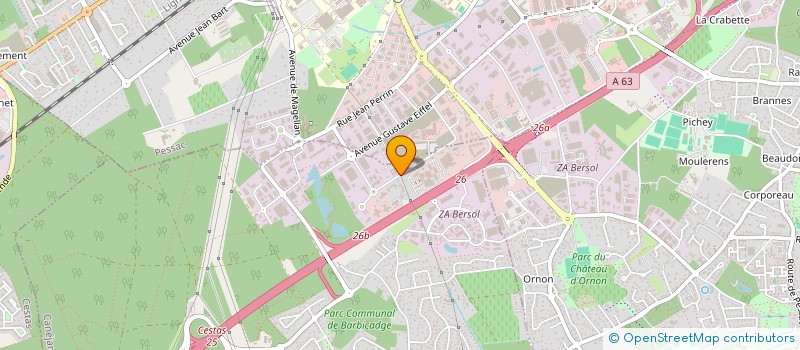 localisation de l'entreprise GCONSEILS  CANEJAN