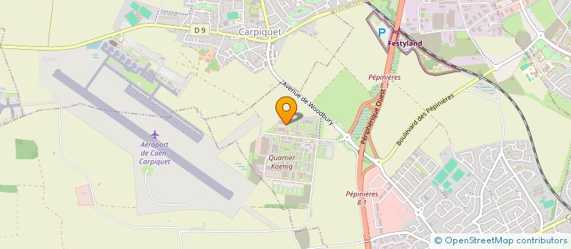 localisation de l'entreprise GCP SPORT  BRETTEVILLE-SUR-ODON