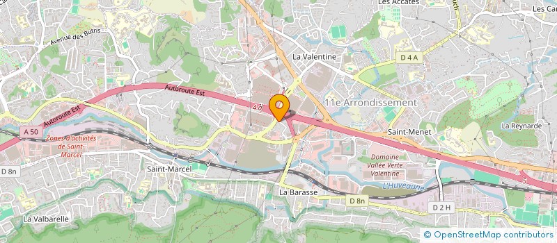 localisation de l'entreprise GCR 13 à MARSEILLE
