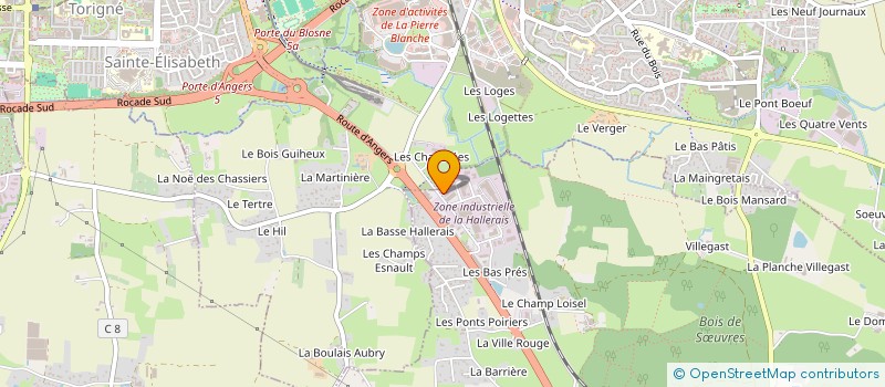 localisation de l'entreprise GCR  VERN-SUR-SEICHE