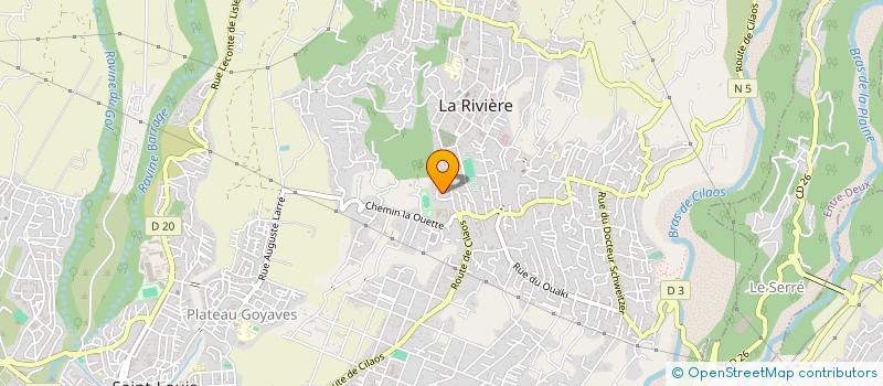 localisation de l'entreprise GCR NETTOYAZ CARS à SAINT-LOUIS