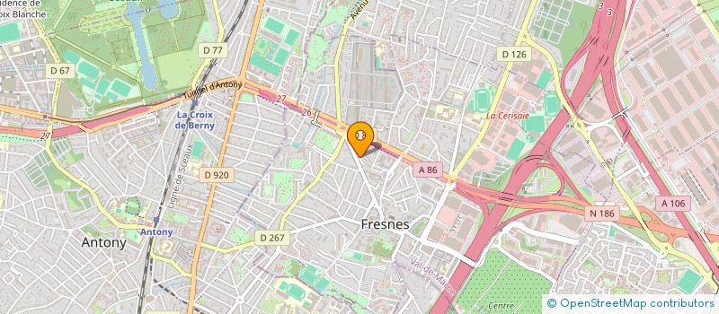 localisation de l'entreprise GCRF  CHILLY-MAZARIN