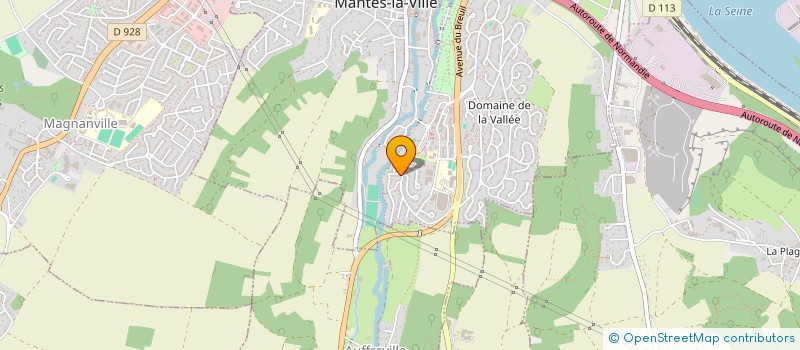 localisation de l'entreprise GCRL  MANTES-LA-VILLE