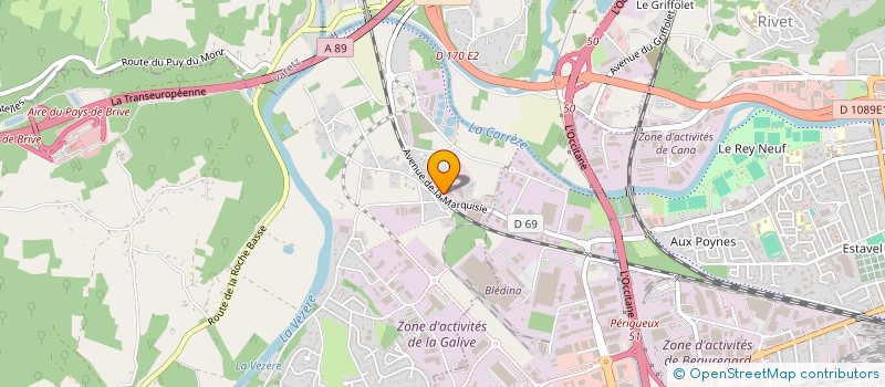 localisation de l'entreprise GCS  SAINT-PANTALEON-DE-LARCHE