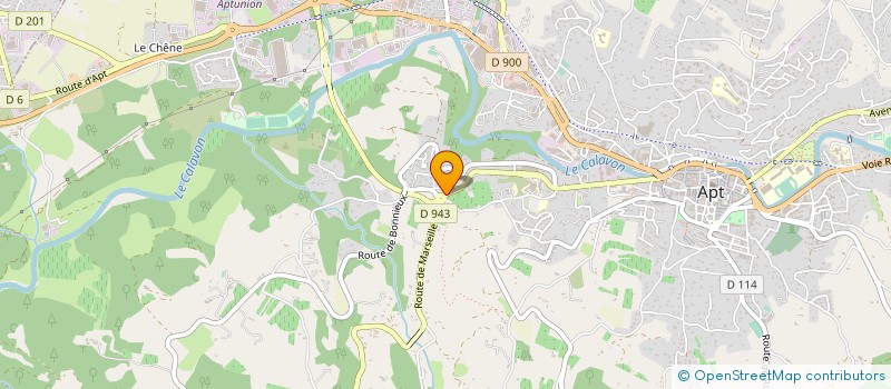 localisation de l'entreprise GCS APT-AVGNON à APT