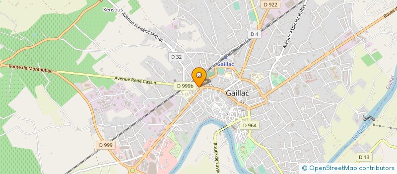localisation de l'entreprise GCS BLANCHISSERIE INTERHOSPITALIERE LAVAUR-GAILLAC-GRAULHET à GAILLAC