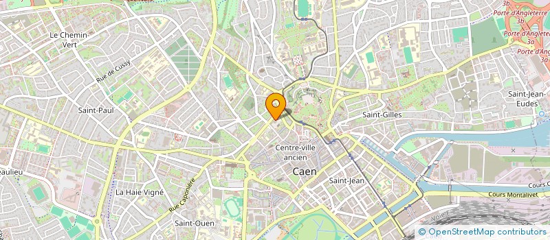 localisation de l'entreprise GCS CAEN NORMANDIE SANTE à CAEN