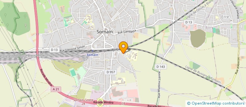 localisation de l'entreprise GCS DS à SOMAIN