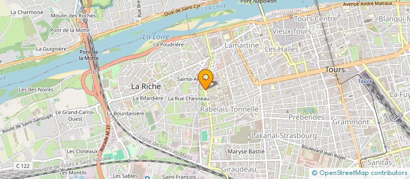 localisation de l'entreprise GCS DU NORD OUEST TOURAINE à TOURS