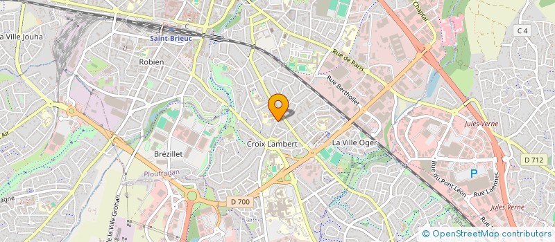 localisation de l'entreprise GCS EN SANTE MENTALE DES COTES D'ARMOR à SAINT-BRIEUC