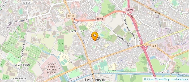 localisation de l'entreprise GCS-GETCYBERSECURITY à LES PONTS-DE-CE