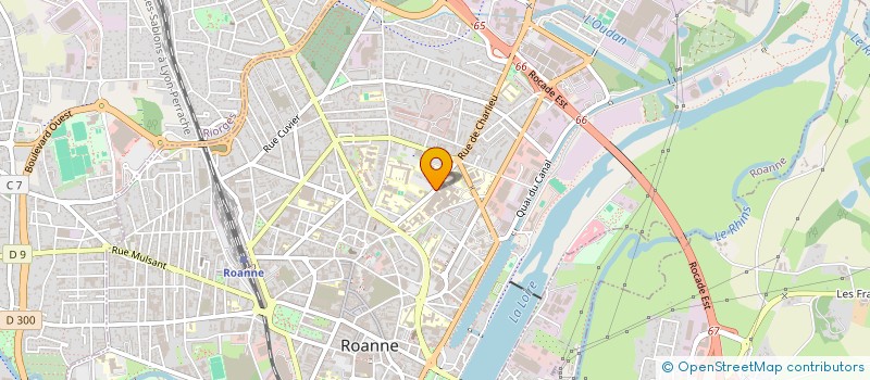 localisation de l'entreprise GCS HAD DU ROANNAIS à ROANNE