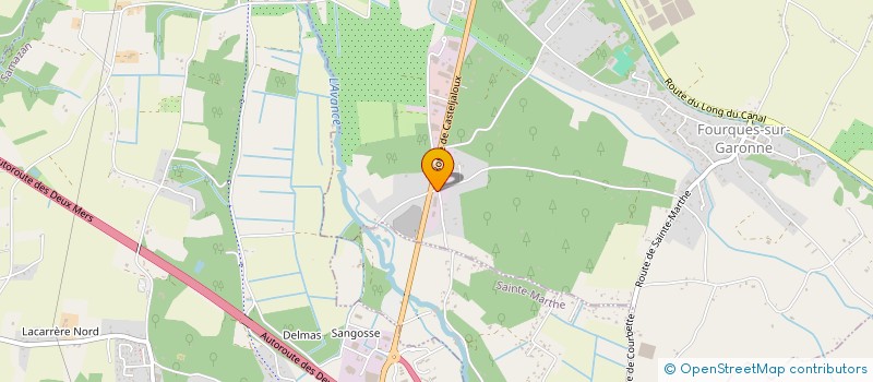 localisation de l'entreprise GCS HOLDING  FOURQUES-SUR-GARONNE