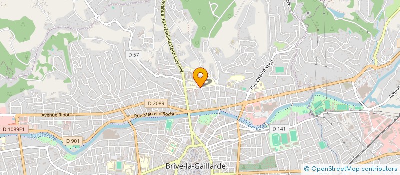 localisation de l'entreprise GCS IRM GAILLARDE PUBLIQUE ET PRIVE  BRIVE-LA-GAILLARDE