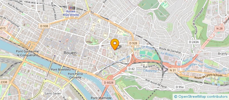 localisation de l'entreprise GCS MAINTENANCE DEVELOPPEMENT SYSTEME INFORMATION RESEAU REGIONAL AIDE MEDICALE URGENTE HAUTE NORMANDIE à ROUEN