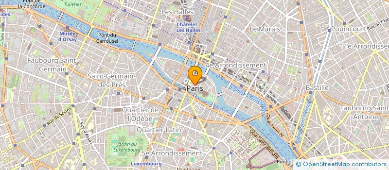 localisation de l'entreprise GCS MEDECINE DU SPORT à PARIS 4