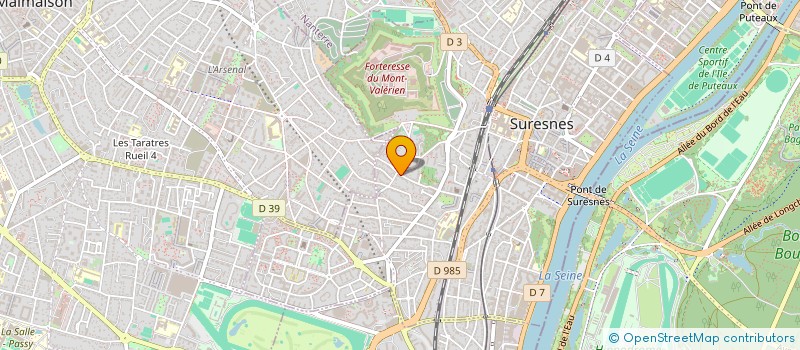 localisation de l'entreprise GCS PARIS IMMOBILIER à SURESNES