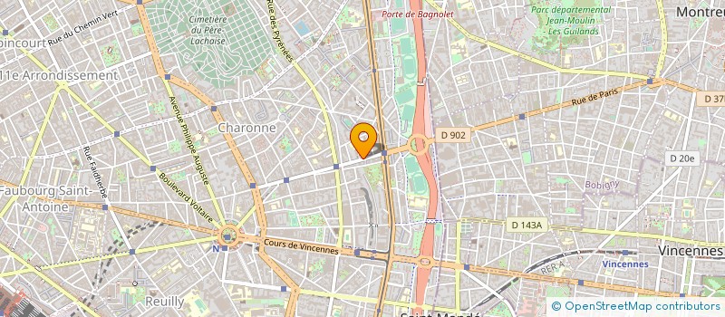 localisation de l'entreprise GCS PUI - PARIS EST  PARIS