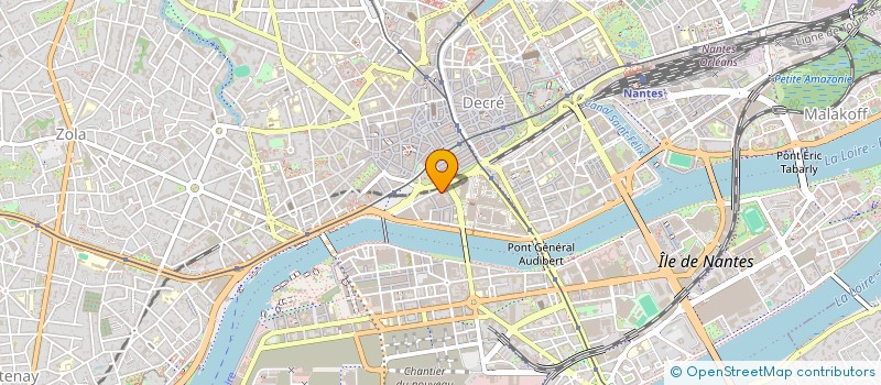 localisation de l'entreprise GCS SERVICE D'ACCES AUX SOINS DE LOIRE ATLANTIQUE à NANTES