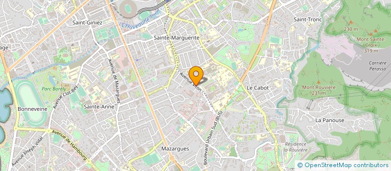 localisation de l'entreprise GCS SMP SUD à MARSEILLE