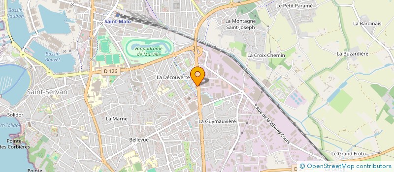 localisation de l'entreprise GCS TRE BREIZH à SAINT-MALO