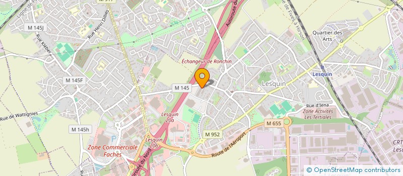 localisation de l'entreprise GCS URGENCE DE LA MAIN ND PDC à LESQUIN