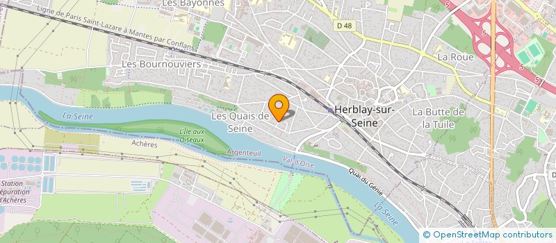 localisation de l'entreprise GCS VIP TRAVEL à HERBLAY-SUR-SEINE