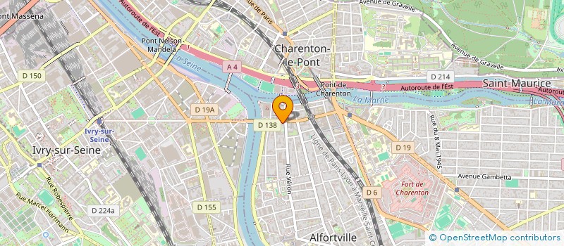 localisation de l'entreprise GCSC à ALFORTVILLE