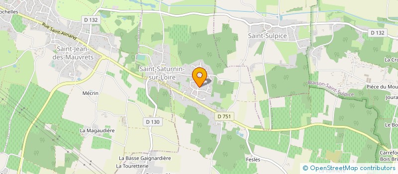 localisation de l'entreprise GCSMS DE LA LOIRE AU LOUET à LES GARENNES SUR LOIRE