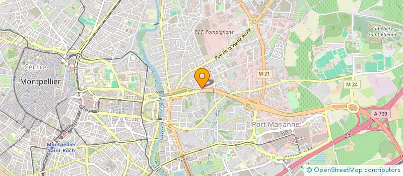 localisation de l'entreprise GCSMS ESPACE DU SUD à MONTPELLIER