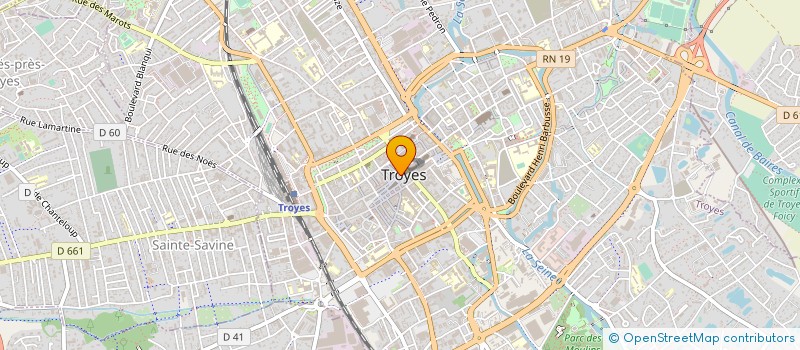 localisation de l'entreprise GCSMS ESSOR GENERATION SOLIDAIRE  TROYES