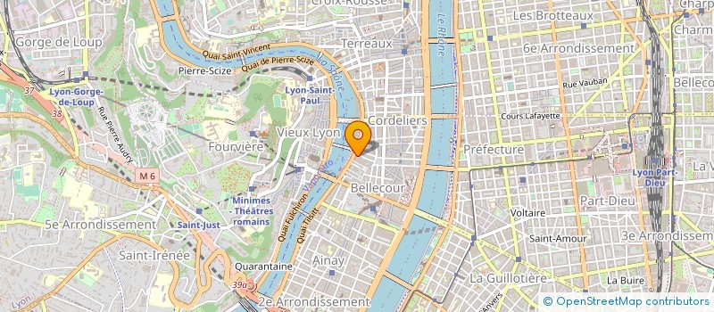 localisation de l'entreprise GCSMS FHF AURA à LYON