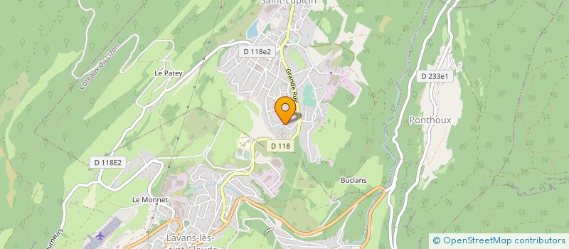 localisation de l'entreprise GCSMS - LES CIZES à COTEAUX DU LIZON