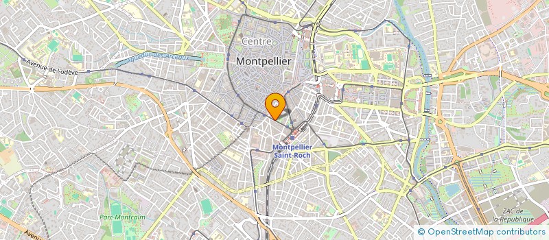 localisation de l'entreprise GCSMS MAISON DES ADOLESCENTS DE L HERAULT à MONTPELLIER