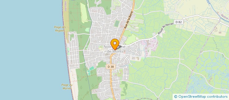 localisation de l'entreprise GCSMS NOTRE DAME DE MONTS  NOTRE-DAME-DE-MONTS