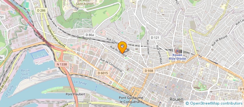 localisation de l'entreprise GCSMS SAJOLA  ROUEN