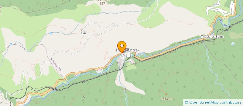 localisation de l'entreprise GCSMS SAMSAH 66 CONFLENT / CERDAGNE / CAPCIR à NYER