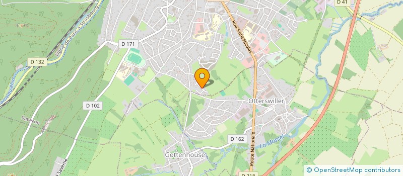 localisation de l'entreprise GCT  SAVERNE