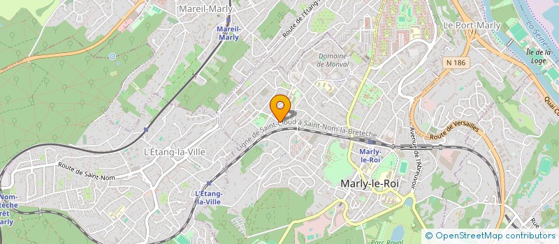 localisation de l'entreprise GCV CARS à MARLY-LE-ROI