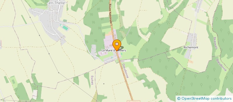 localisation de l'entreprise GCV SAINTE GE  STE GENEVIEVE