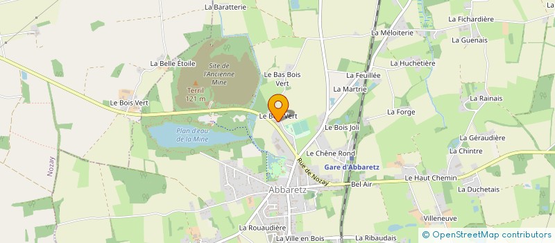 localisation de l'entreprise GD à NOZAY