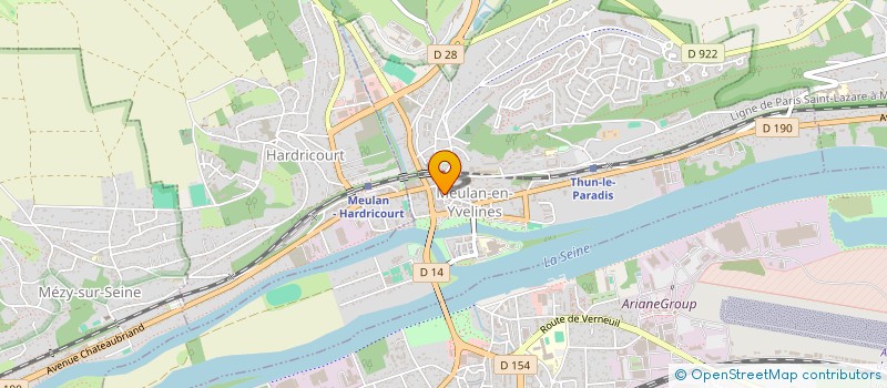localisation de l'entreprise GD à MEULAN-EN-YVELINES