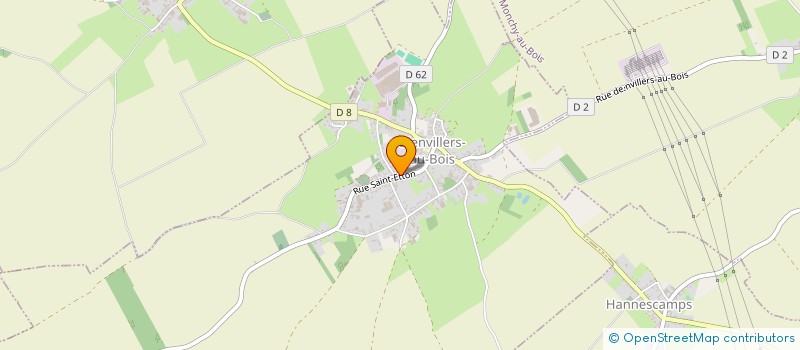 localisation de l'entreprise GD AMENAGEMENT  BIENVILLERS-AU-BOIS